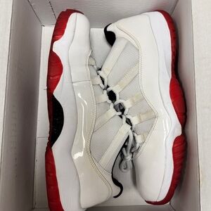 Air Jordan 11 XI Retro Low 2011 “White Red” USED MEN’s Size 13 NIKE 528895-101